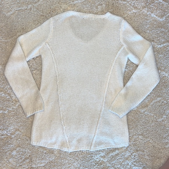 Medium White Calvin Klein Sweater - Picture 3 of 3
